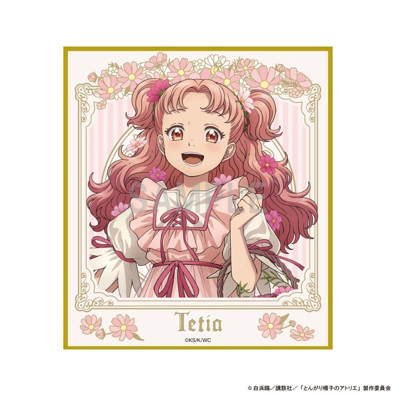 [PREORDER] Witch Hat Atelier Dress-Up & Flower Ver. Mini Shikishis
