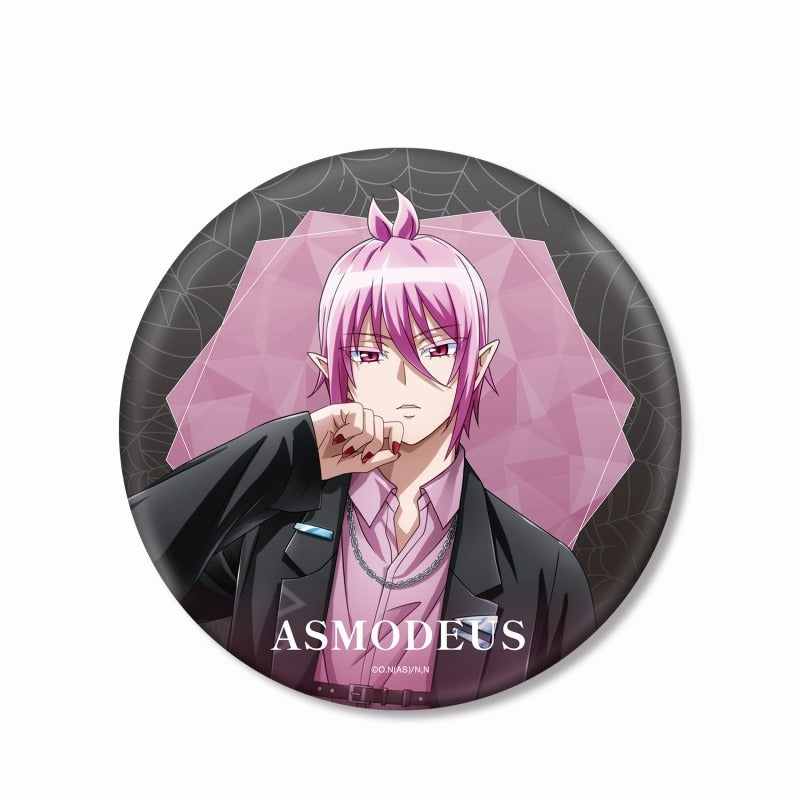 [PREORDER] Welcome to Demon School / Mairimashita Iruma-kun Black Coordinate Ver. Big Can Badge