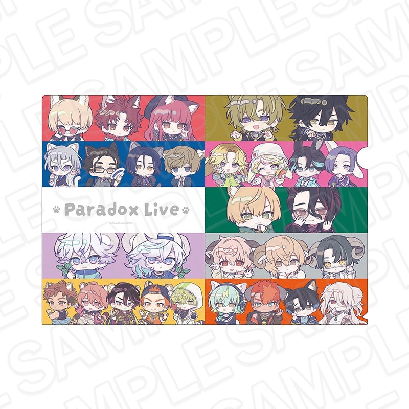 [PREORDER] Paradox Live POP UP SHOP Animal ver. Clear File