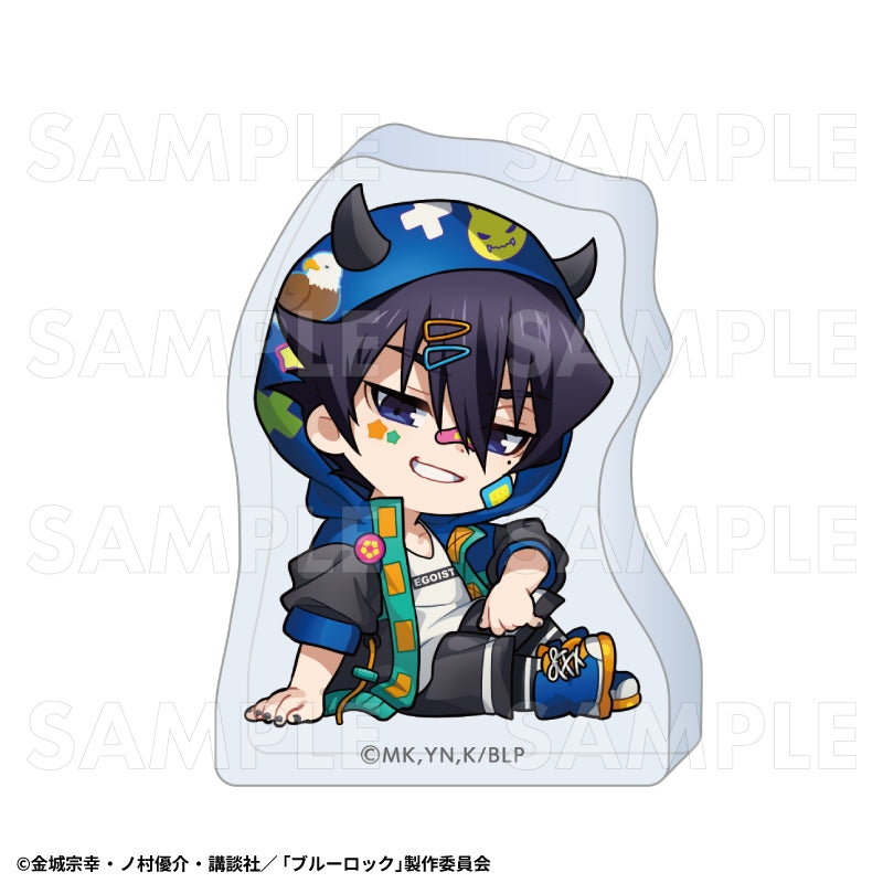 [PREORDER] Blue Lock Debi Deco Hoodie Acrylic Blocks