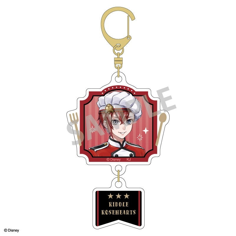 [PREORDER] Twisted Wonderland Master Chef Double Part Acrylic Keychains