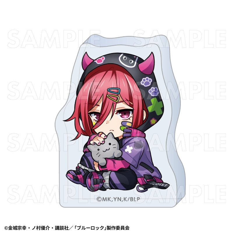 [PREORDER] Blue Lock Debi Deco Hoodie Acrylic Blocks