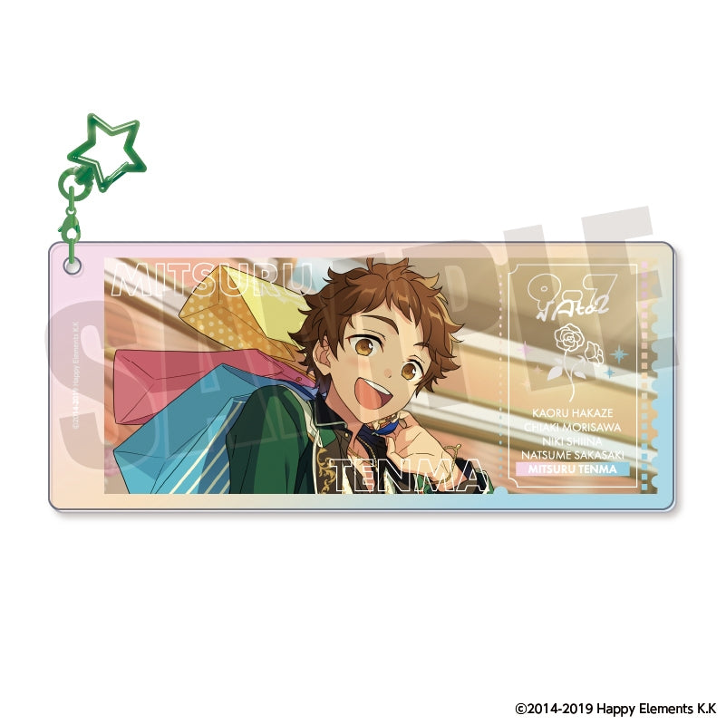 [PREORDER] Ensemble Stars Memorial Aurora Ticket Keychains