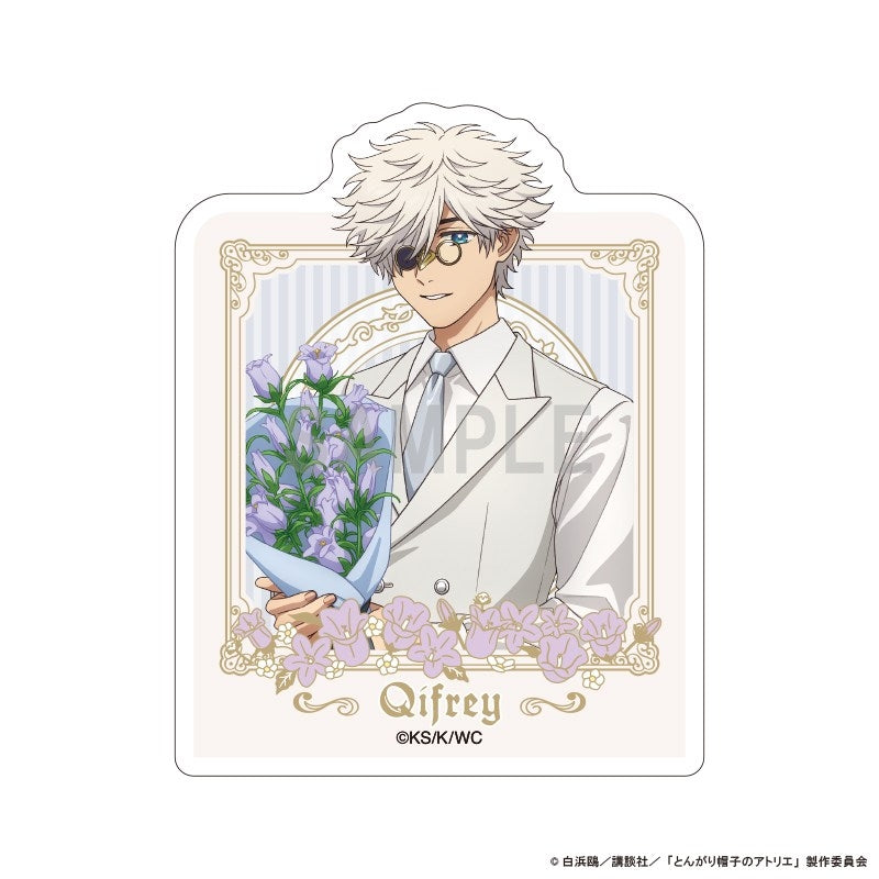 [PREORDER] Witch Hat Atelier Dress-Up & Flower Ver. Acrylic Memo Clips