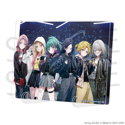 [PREORDER] Project Sekai x ZOZOTOWN Illustration Glitter Acrylic Panels