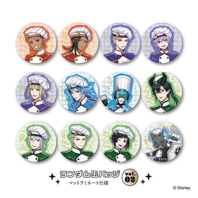 [PREORDER] Twisted Wonderland Master Chef Regular Can Badges Set B