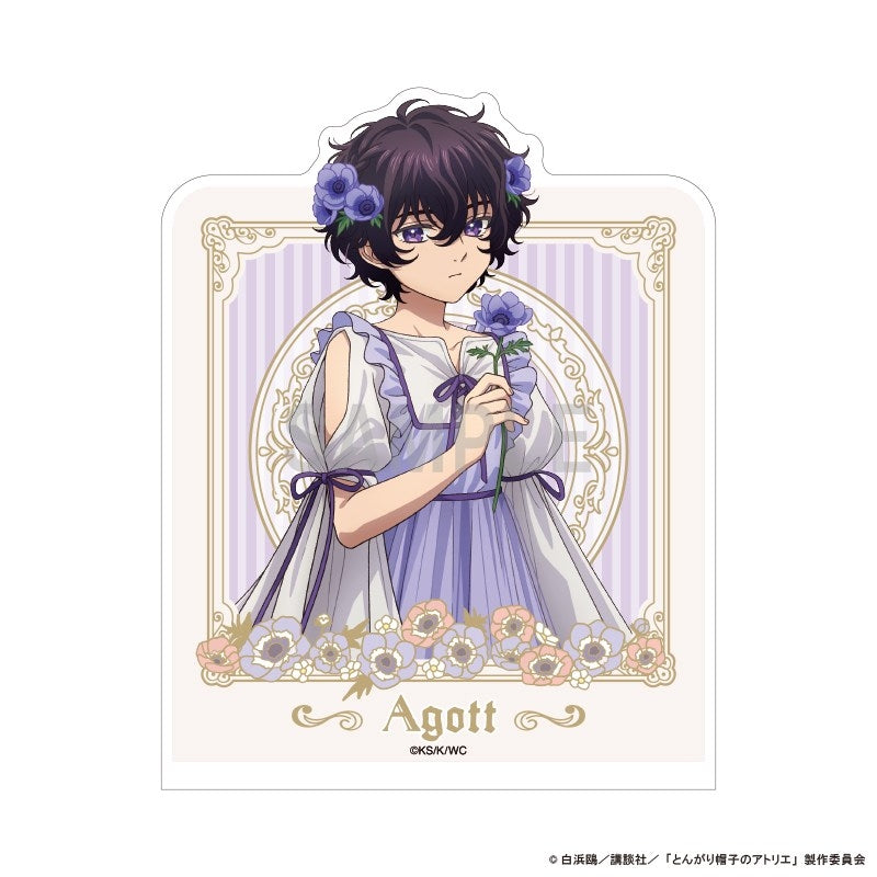 [PREORDER] Witch Hat Atelier Dress-Up & Flower Ver. Acrylic Bookends