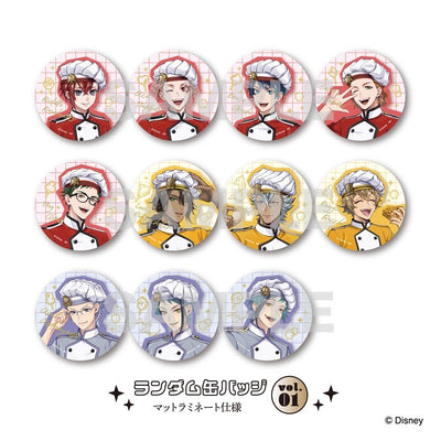 [PREORDER] Twisted Wonderland Master Chef Regular Can Badges Set A