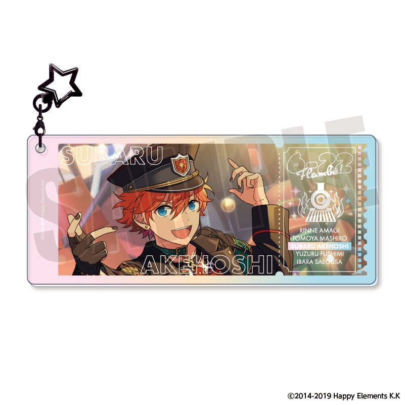 [PREORDER] Ensemble Stars Memorial Aurora Ticket Keychains