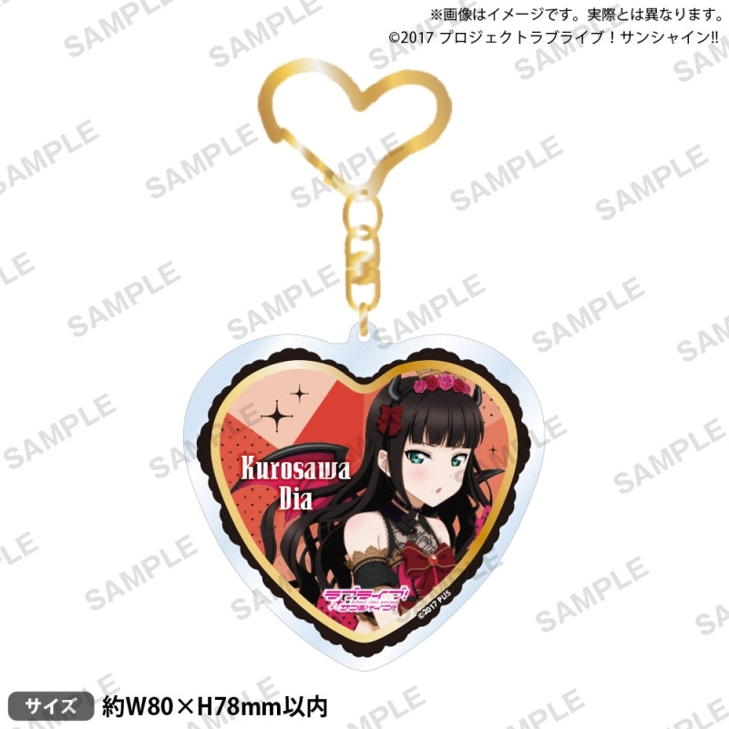 [PREORDER] Aqours Love Live Sunshine Little Devil ver. Acrylic Keychains