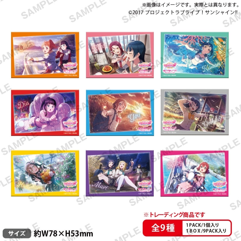 [PREORDER] Aqours Love Live Sunshine MIRACLE LIVE! Square Can Badges