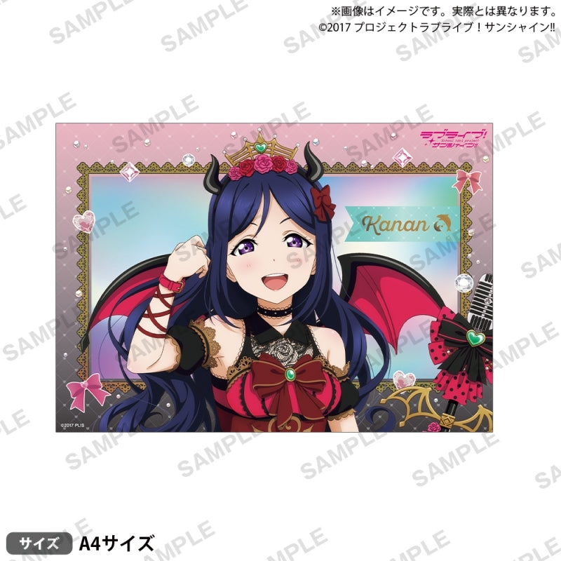 [PREORDER] Aqours Love Live Sunshine Little Devil ver. A4 Hologram Mini Posters