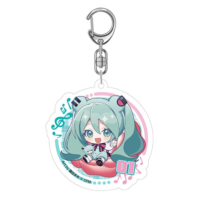 [PREORDER] Vocaloid Eyeup Bear ver. Acrylic Keychain