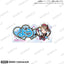 [PREORDER] Aqours Love Live Sunshine Little Devil ver. Acrylic Name Badges