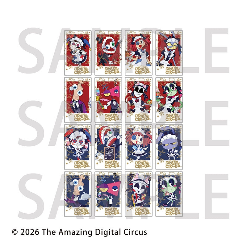[PREORDER] The Amazing Digital Circus Animate Cafe Maid & Butler ver. Foil Stamped Card Blind Bags