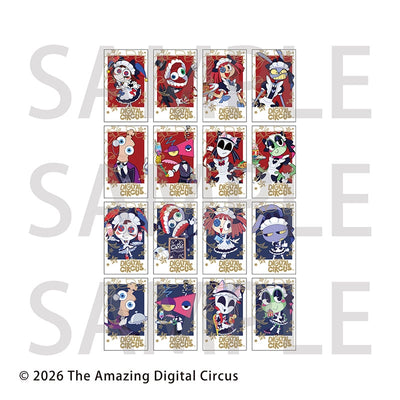 [PREORDER] The Amazing Digital Circus Animate Cafe Maid & Butler ver. Foil Stamped Card Blind Bags