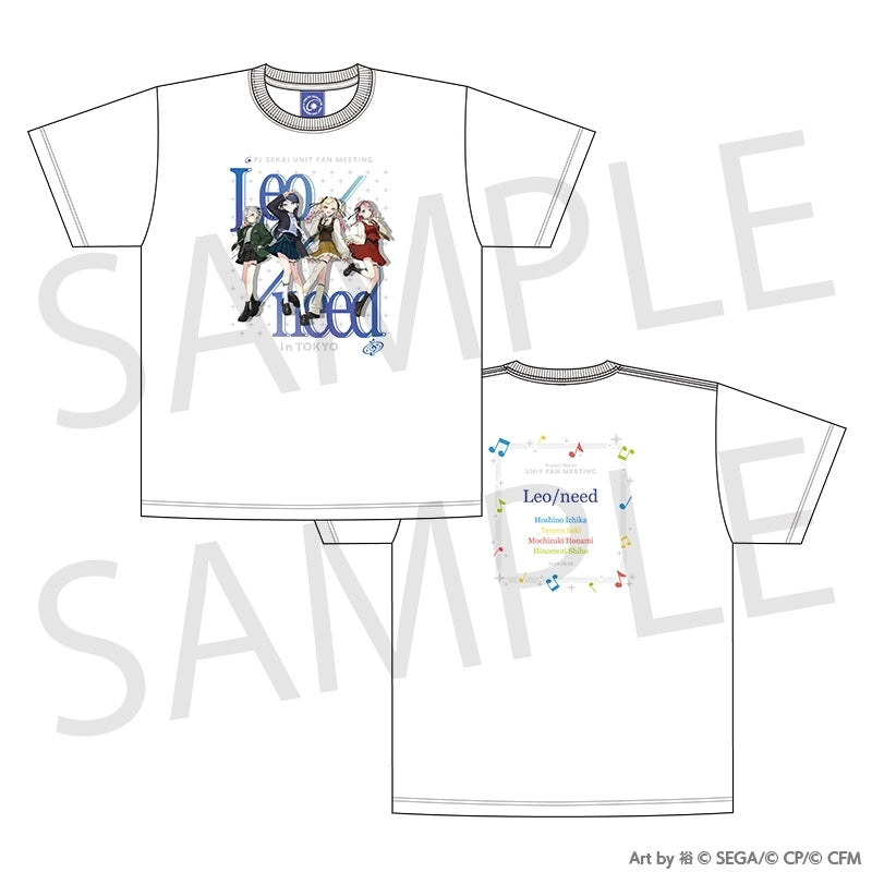 [PREORDER] Leo/need Project Sekai Unit Fan Meeting T-Shirt