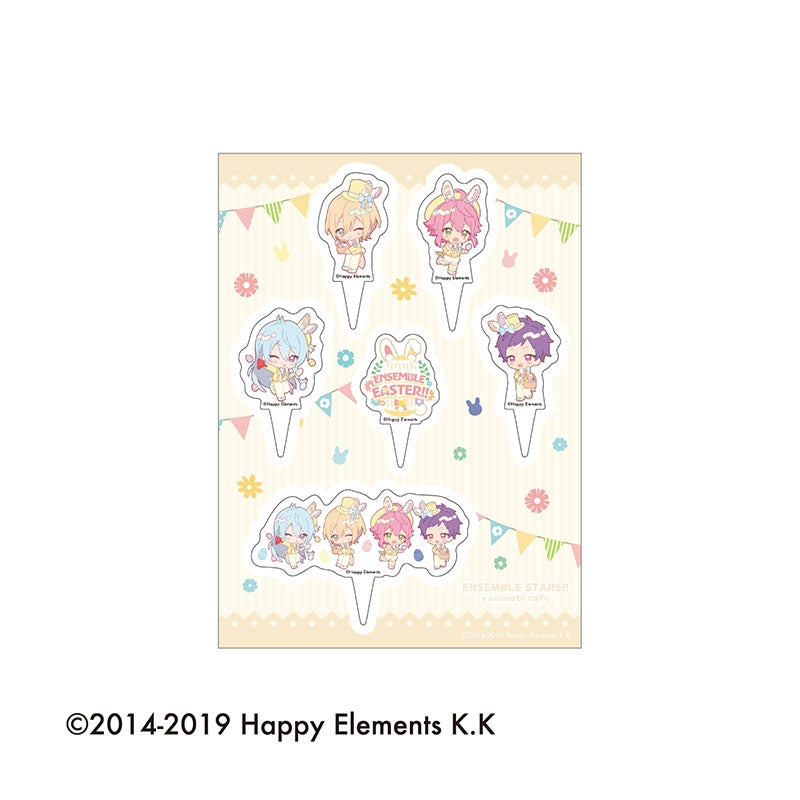 [PREORDER] Ensemble Stars Easter Animate Cafe Food Pick Sheets