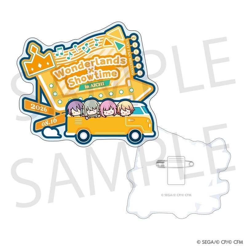 [PREORDER] Wonderlands x Showtime Project Sekai Unit Fan Meeting Acrylic Badge