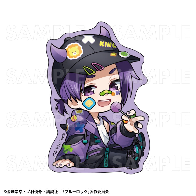 [PREORDER] Blue Lock Debi Deco Hoodie Die-Cut Stickers