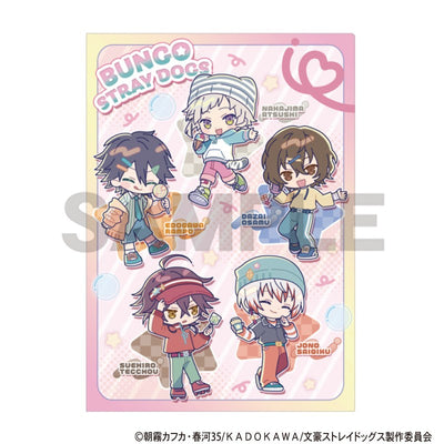 [PREORDER] Bungo Stray Dogs Colorful Pop Clear Files