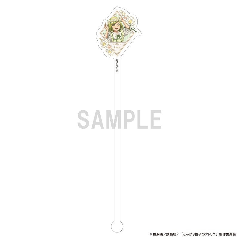 [PREORDER] Witch Hat Atelier Dress-Up & Flower Ver. Acrylic Stirrers