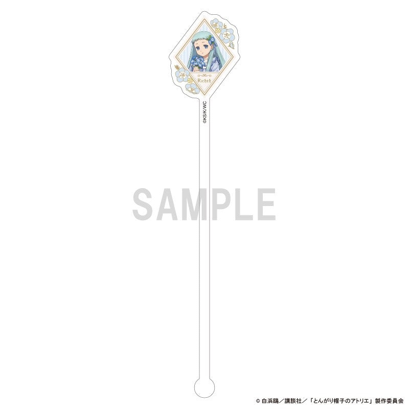 [PREORDER] Witch Hat Atelier Dress-Up & Flower Ver. Acrylic Stirrers