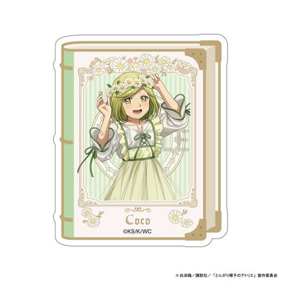 [PREORDER] Witch Hat Atelier Dress-Up & Flower Ver. Die-cut Stickers