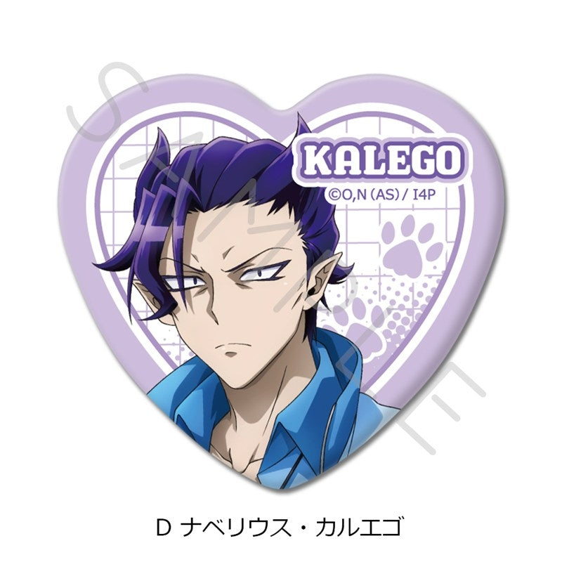 [PREORDER] Welcome to Demon School / Mairimashita Iruma-kun x Saitama Seibu Lions Heart-Shaped Can Badges