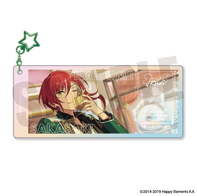 [PREORDER] Ensemble Stars Memorial Aurora Ticket Keychains