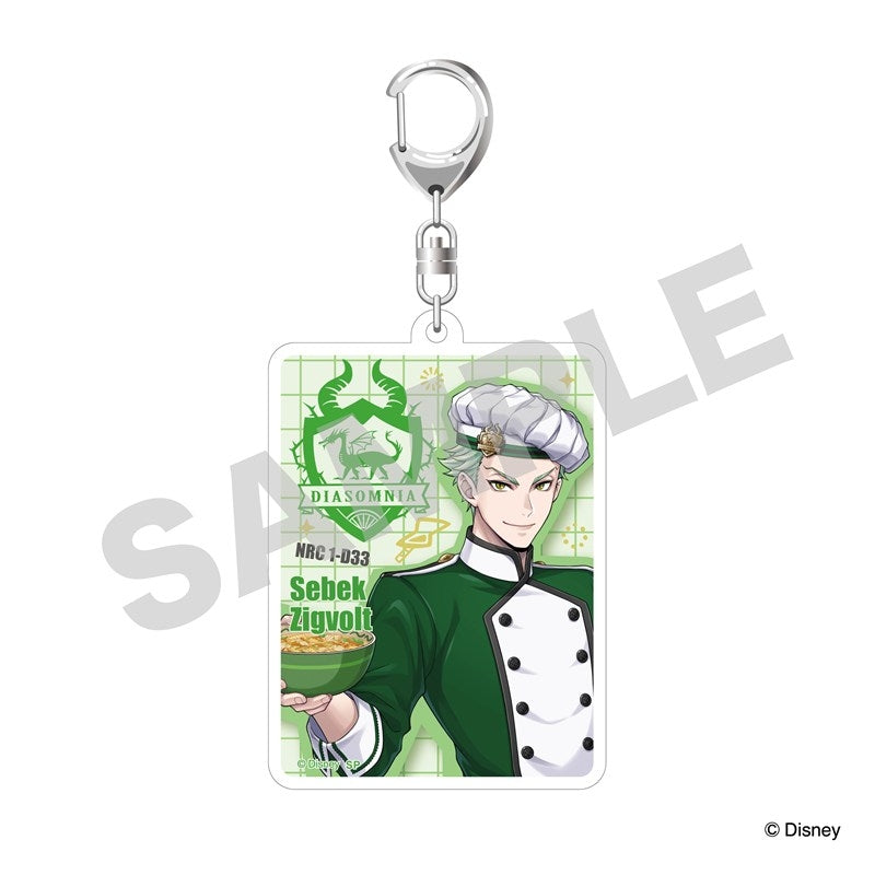 [PREORDER] Twisted Wonderland Master Chef Rectangle Acrylic Keychains