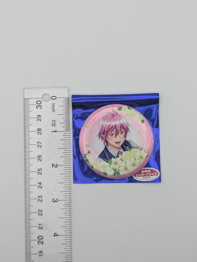 Asmodeus Alice Welcome to Demon School / Mairimashita Iruma-kun Bouquet Ver. Can Badge