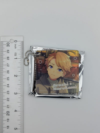 Arashi Narukami Ensemble Stars Childhood Acrylic Block Keychain