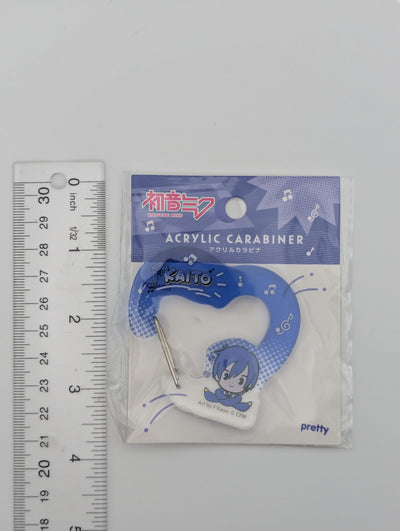 KAITO Vocaloid Acrylic Carabiner