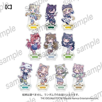 [PREORDER] Idolmaster Shiny Colors x Maneki Neko Karaoke Mini Acrylic Stands Set C