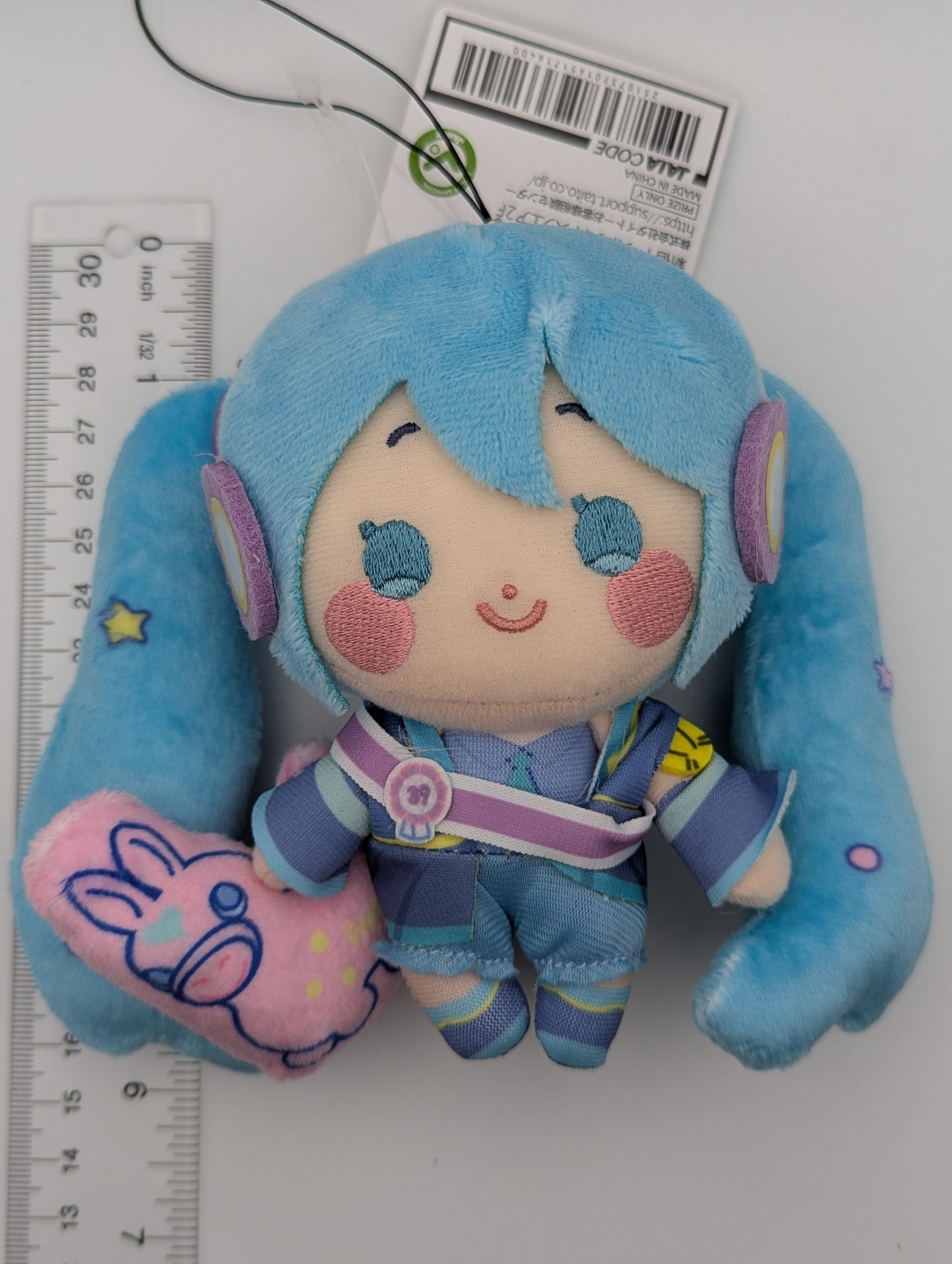 Hatsune Miku x Rody Vocaloid Plush Keychain