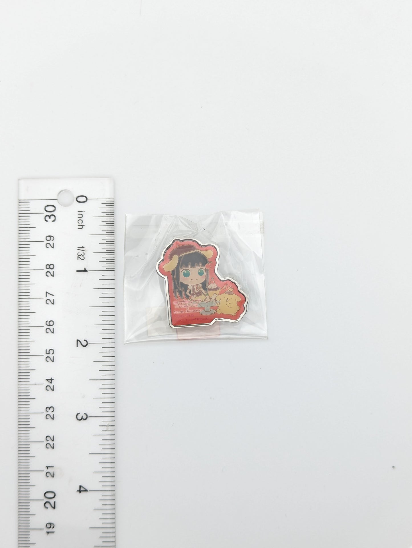 Dia Kurosawa Love Live x Sanrio Metal Pin