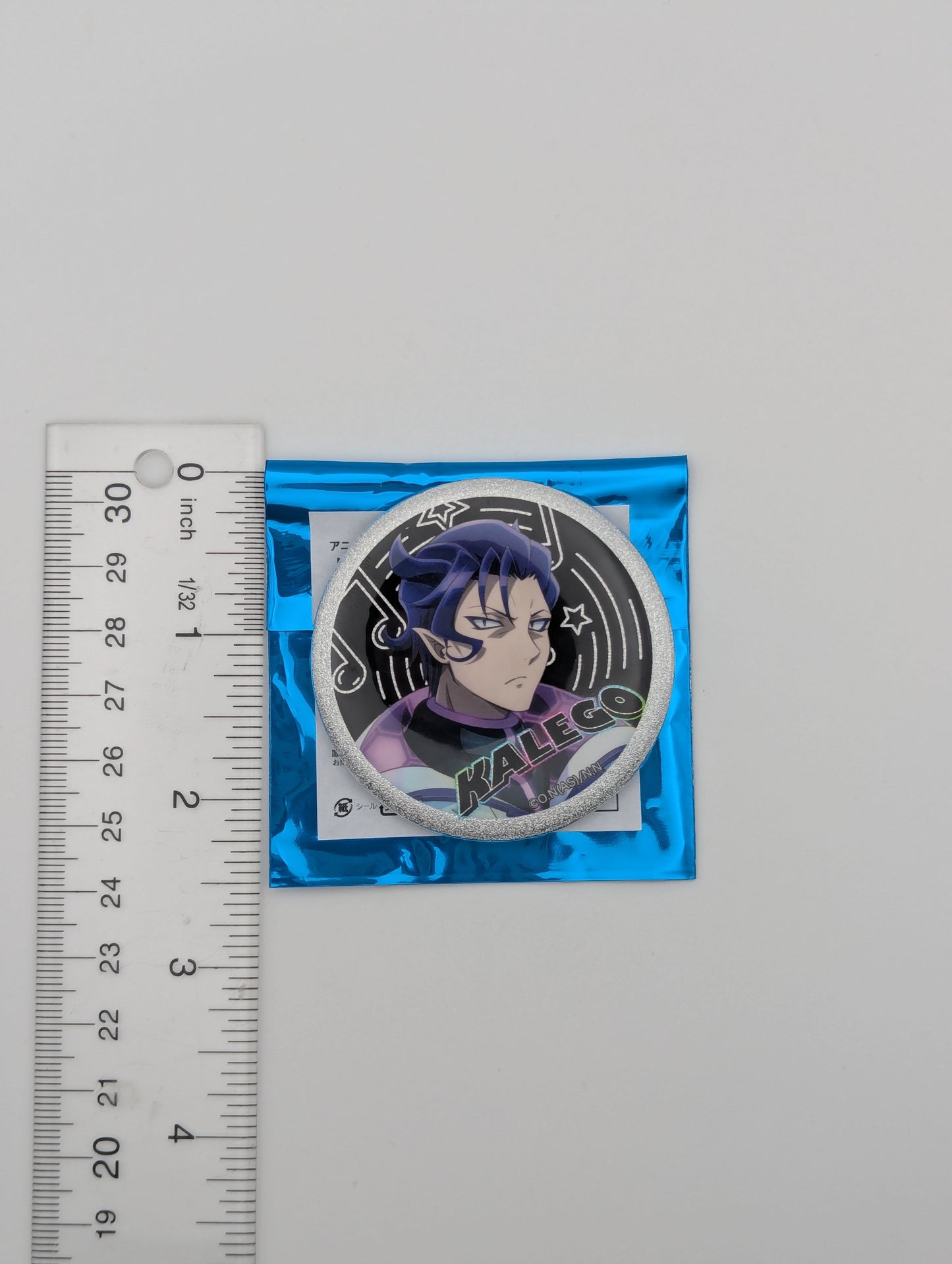 Naberius Kalego Welcome to Demon School Iruma-kun Karaoke no Tetsujin Can Badge