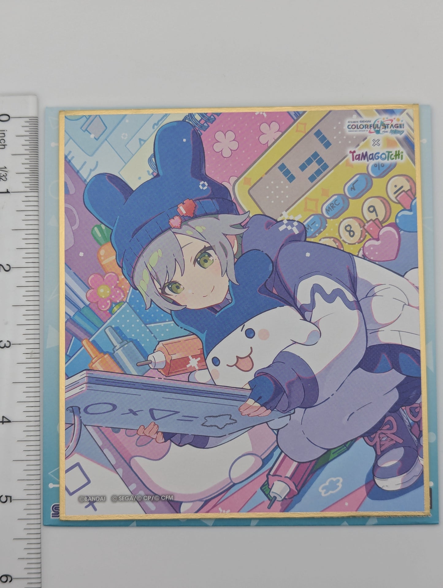 Shiho Hinomori Project Sekai x Tamagotchi Shikishi