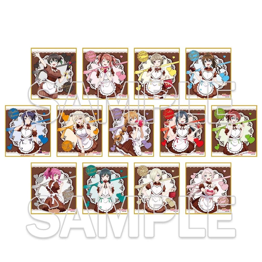 [PREORDER] Nijigasaki Love Live Valentine's POP UP Shikishi Blind Bags