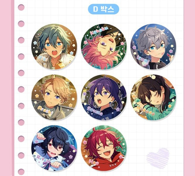 [PREORDER] Ensemble Stars CN Offline Childhood Can Badges Set D