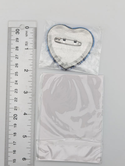 Iruma Suzuki Welcome to Demon School Iruma-kun Jersey Maid Heart Badge + Card Set