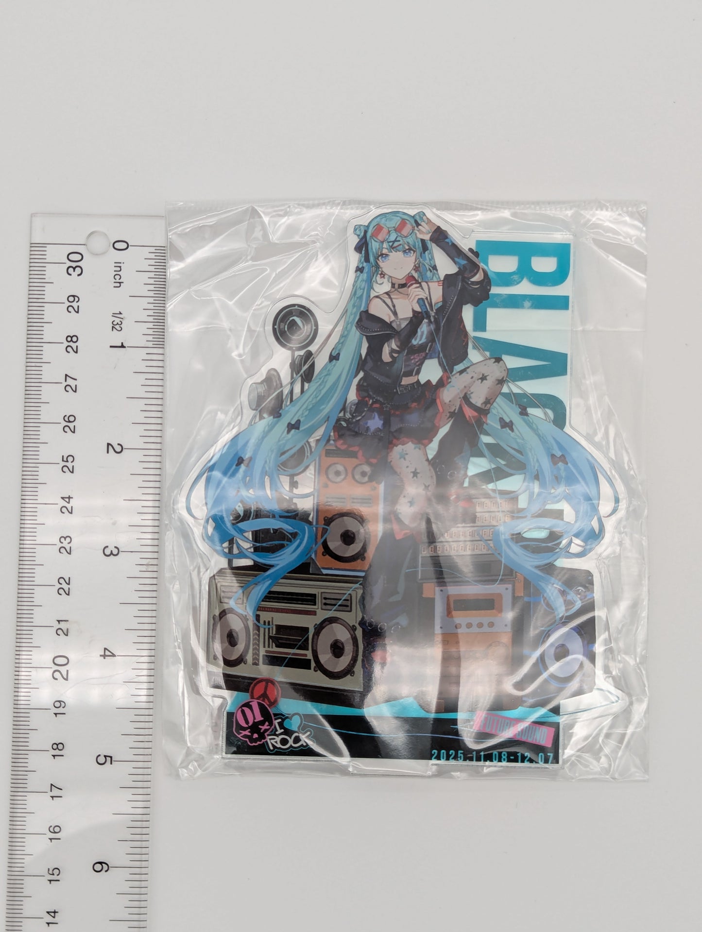 Hatsune Miku Vocaloid Black Rock Acrylic Stand