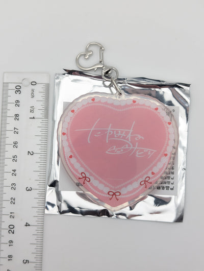 Midori Takamine Ensemble Stars CN Heart Cake Glitter Acrylic Keychain