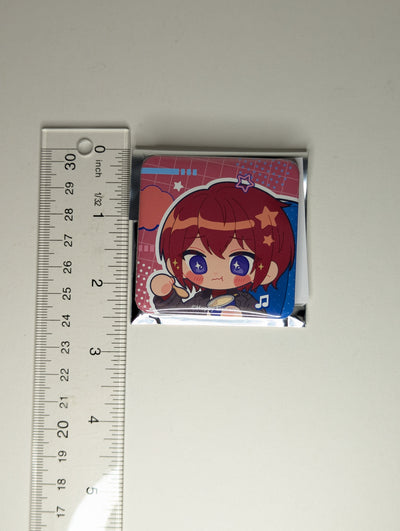 Tsukasa Suou Ensemble Stars Wakuwaku Trip Square Can Badge