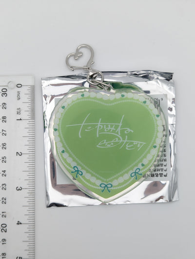 Midori Takamine Ensemble Stars CN Heart Cake Glitter Acrylic Keychain