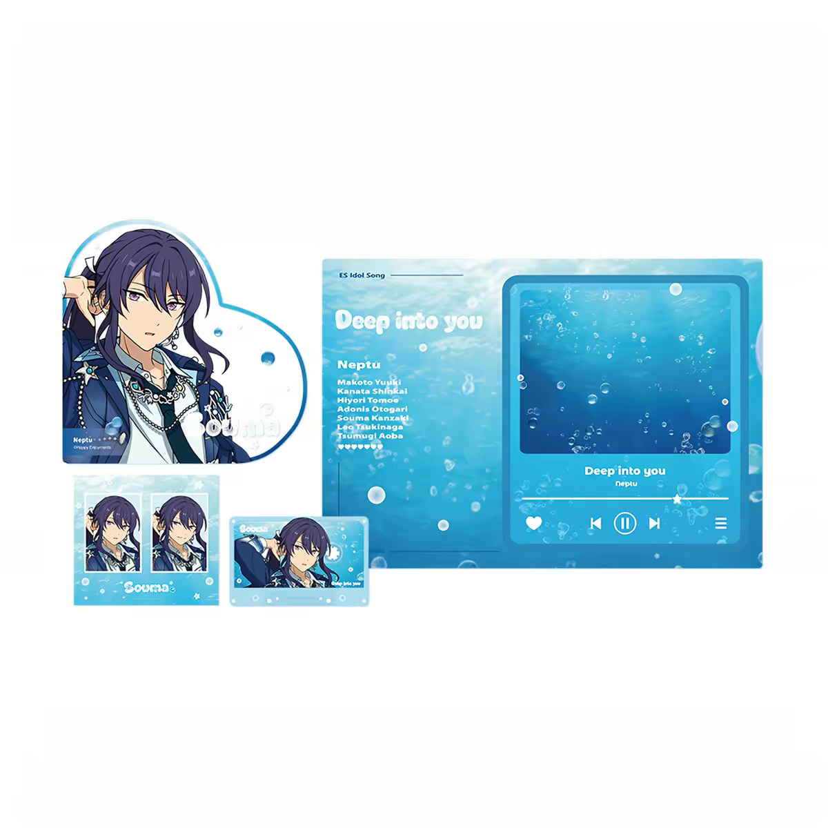 [PREORDER] CN Ensemble Stars 10 UNIT SONG Ita Board Sets