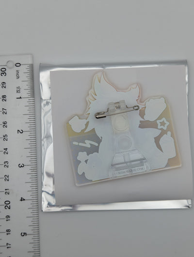 Kagamine Len Project Sekai Anniversary Birthday 2023-2024 Acrylic Badge Clip