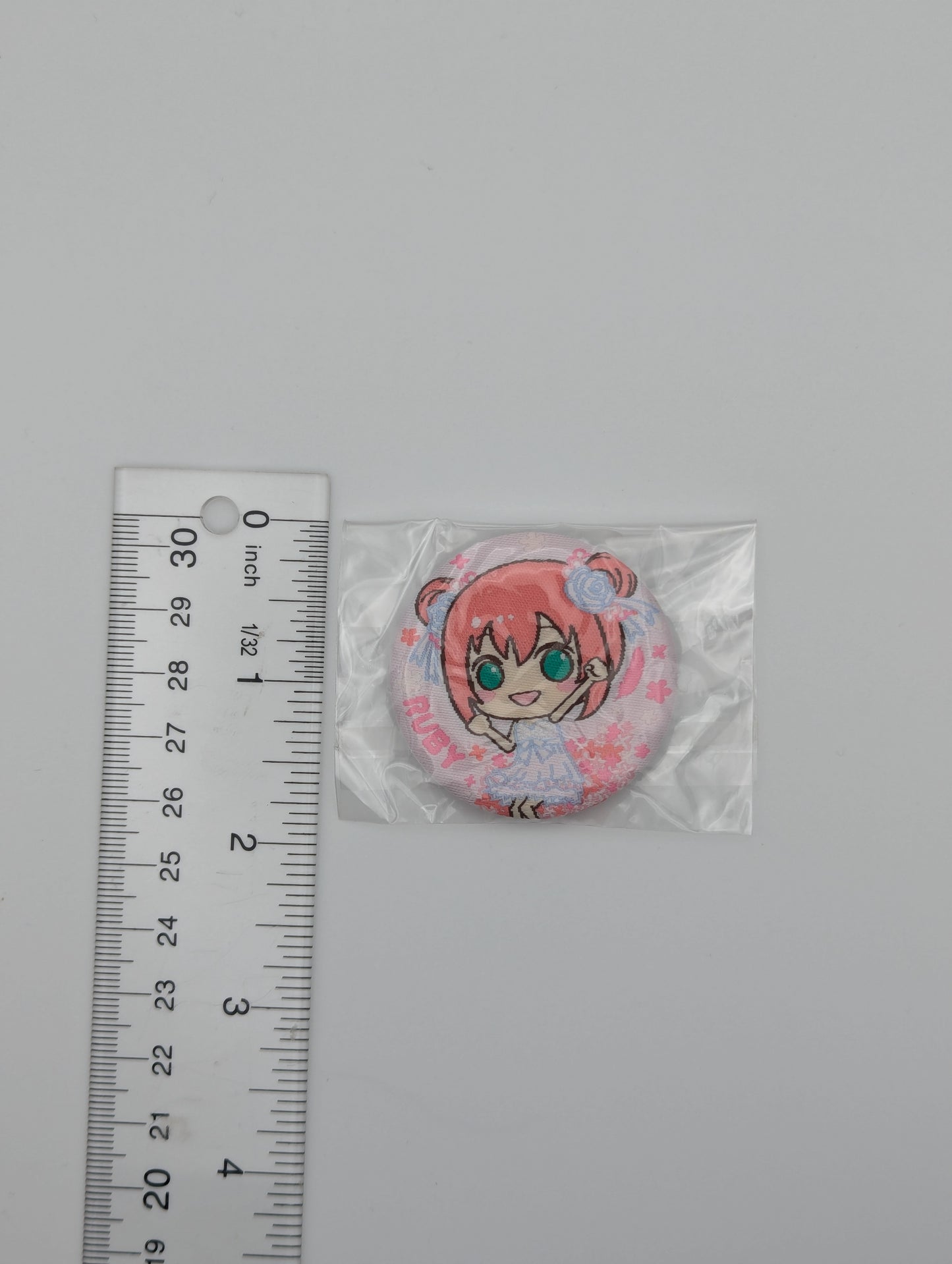 Ruby Kurosawa Love Live! Sunshine Embroidered Can Badge