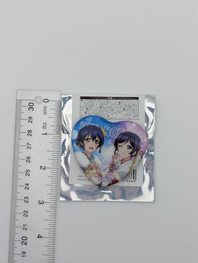 Umi Sonoda & Nozomi Tojo Love Live UR Pair Can Badge